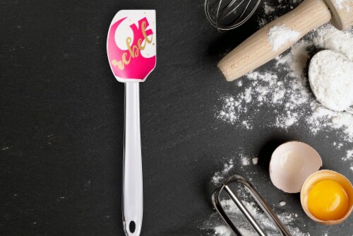 Star Wars White/Pink Rebel 11 Inch Silicone Spatula Perspective: right
