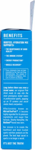 BioSteel Blue Raspberry Essential Electrolytes Hydration Mix Perspective: right