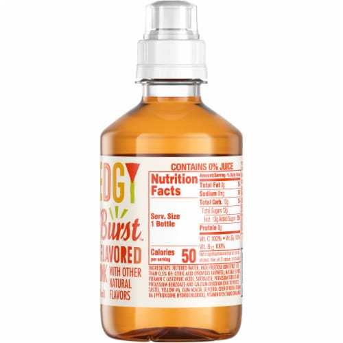 Tum-E Yummies Edgy Orange Burst Flavored Bottled Water Perspective: right