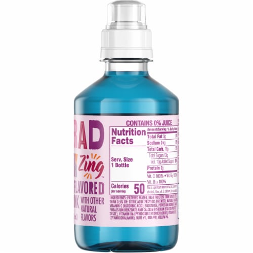 Tum-E-Yummies Raspberry Zing Flavored Bottled Water Perspective: right
