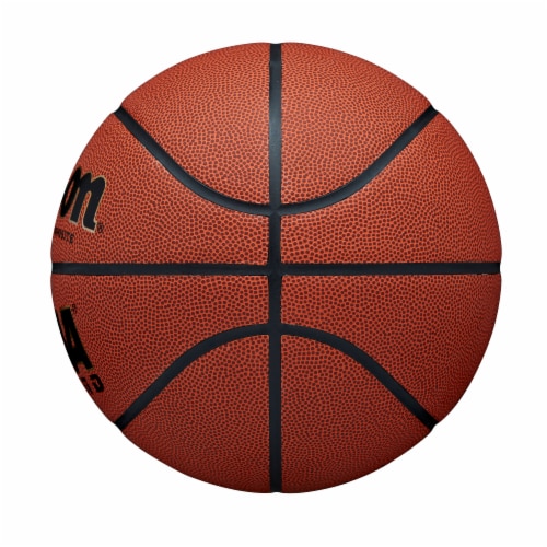 Wilson Sporting Goods NCAA Legend Official Basketball - Orange/Black Perspective: right