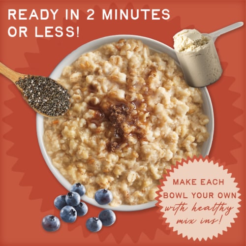 Better Oats 100 Calorie Cinnamon Roll Oatmeal with Flax Seeds Perspective: right