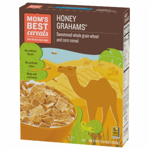 Mom's Best® Honey Grahams Cereal Perspective: right