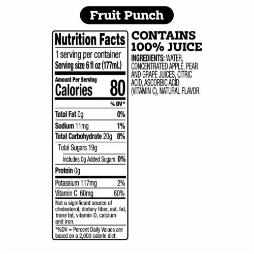 Good2grow® 100% Fruit Punch Juice (Characters May Vary) Perspective: right