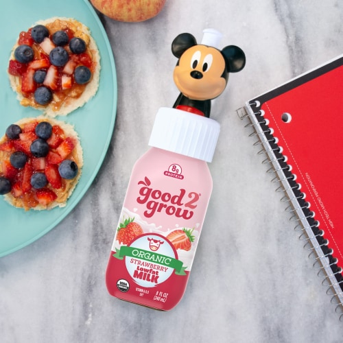 Good 2 Grow® Organic Strawberry Lowfat Milk Perspective: right
