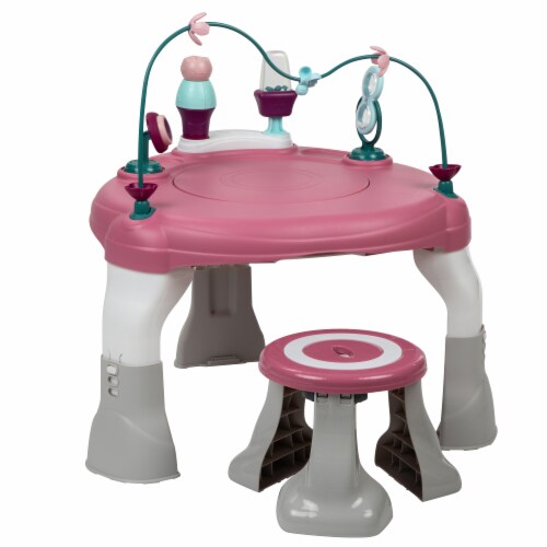 Safety 1St® Grow And Goᵀᴹ 4-In-1 Stationary Activity Center In Pink Perspective: right