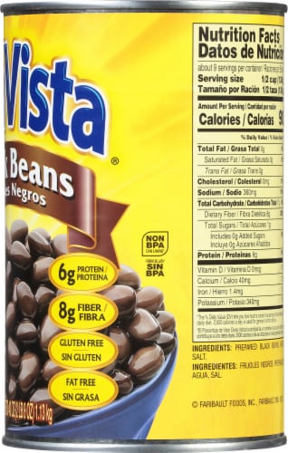 Sun Vista® Black Beans Perspective: right