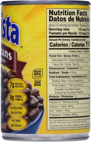 Sun Vista® Black Beans Perspective: right