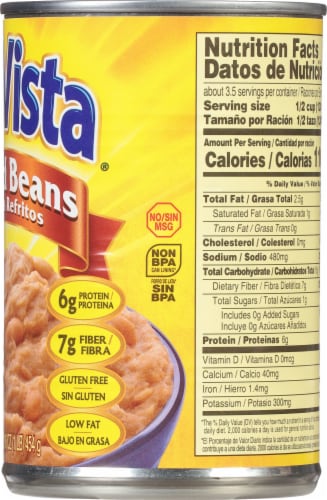 Sun Vista® Refried Beans Perspective: right