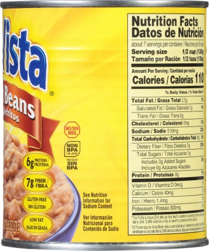 Sun Vista Refried Beans Perspective: right