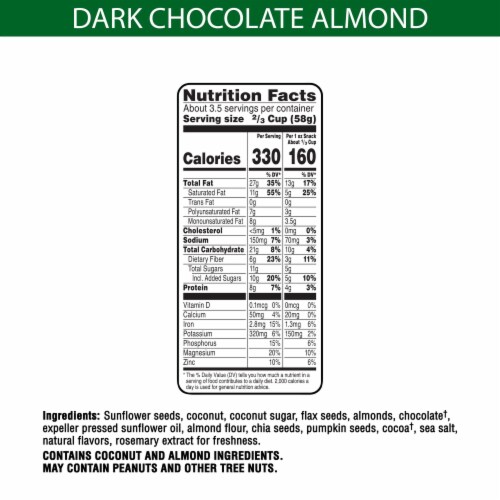 Bear Naked® Dark Chocolate Almond Granola Perspective: right