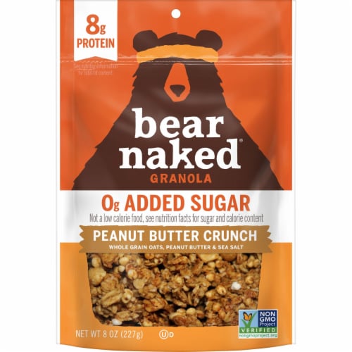 Bear Naked Peanut Butter Crunch Granola Cereal Perspective: right