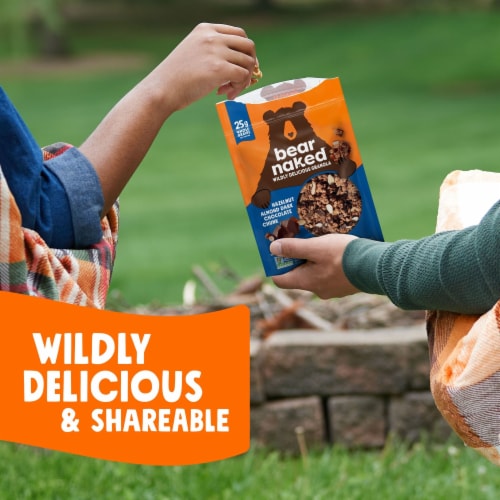 Bear Naked® Hazelnut Almond Dark Chocolate Chunk Granola Perspective: right