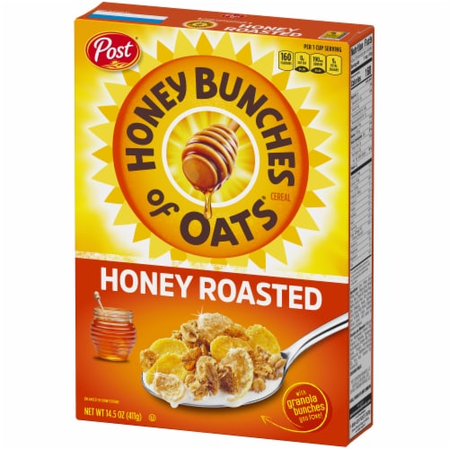Post® Honey Bunches of Oats Honey Roasted Cereal Perspective: right