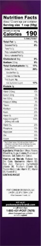 Post® Raisin Bran Cereal Perspective: right
