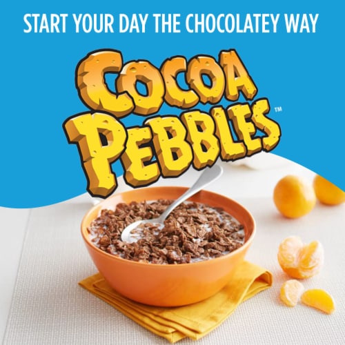 Post® Cocoa Pebbles™ Cereal Perspective: right