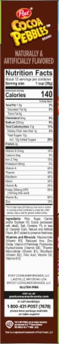 Post® Cocoa Pebbles™ Cereal Perspective: right