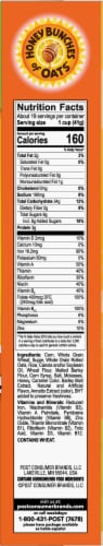 Post® Honey Bunches of Oats® Honey Roasted Mega Size Cereal Perspective: right