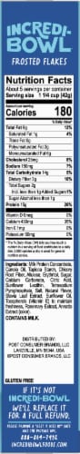 Incredi-Bowl™ Frosted Flakes Keto Cereal Perspective: right