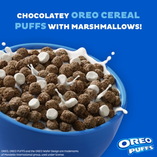 Post OREO PUFFS™ Breakfast Cereal Perspective: right