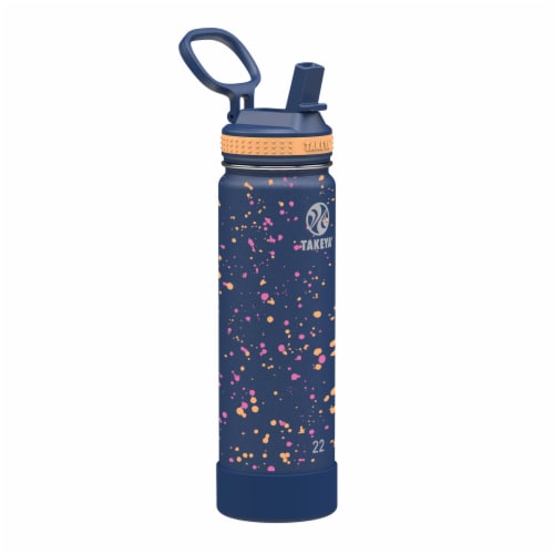 Takeya® Actives Straw Bottle - Confetti Perspective: right