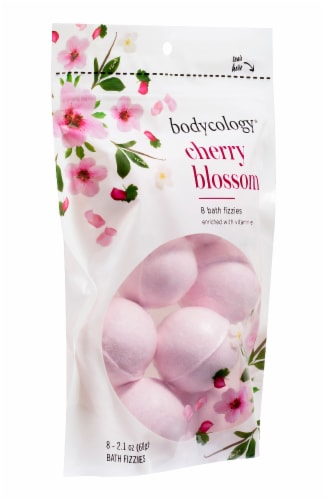 Bodycology® Cherry Blossom Bath Fizzies Perspective: right