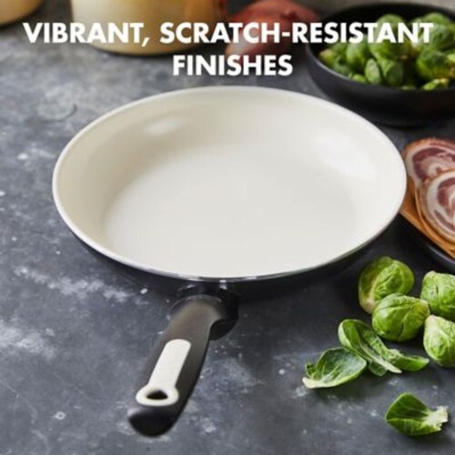GreenPan™ Rio Frying Pan Ceramic Non Stick - Black Perspective: right