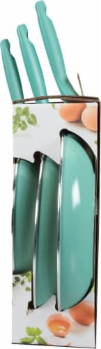 GreenPan Rio Frying Pan Set Healthy Ceramic Non Stick -Turquoise Perspective: right