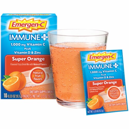 Emergen-C Immune+ Vitamin C Powder Perspective: right