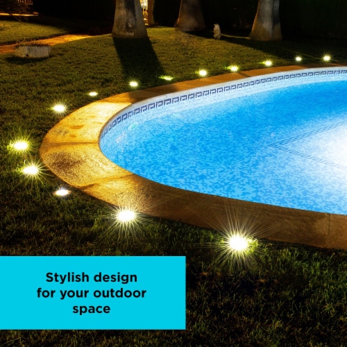 Outdoor disk lights clearance