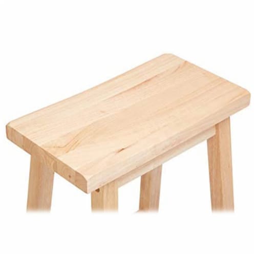 24 inch online wood stool