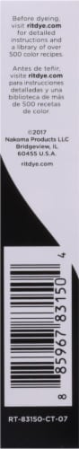 Rit® All-Purpose Powder Dye - Black Perspective: right