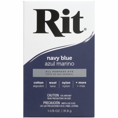 Rit® All-Purpose Powder Dye - Navy Blue Perspective: right