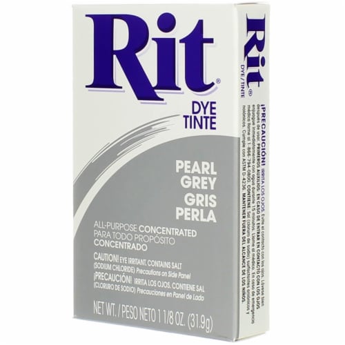 Rit Pearl gray 1-1/8 Oz. Powder Dye 83390 Perspective: right