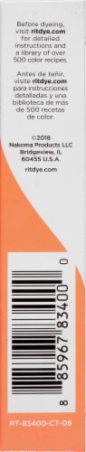 Rit® All-Purpose Tangerine Powder Dye Perspective: right