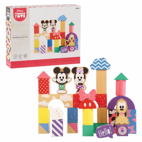Disney Mickey & Friends Wooden Block Set Perspective: right