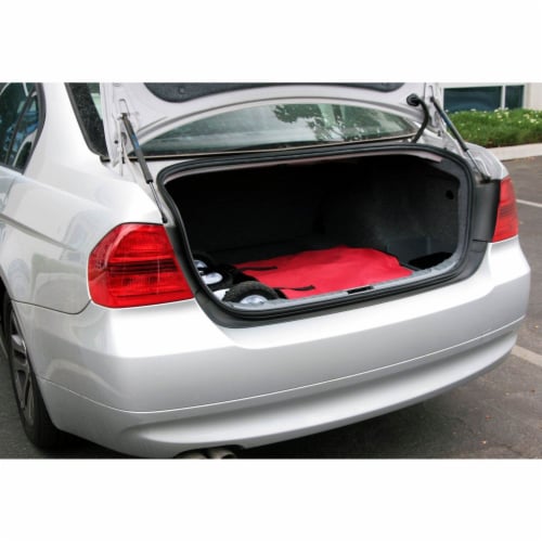 Mac Sports Collapsible Folding Outdoor Utility Wagon - Red Mac Sports Collapsible Folding Outdoor Utility Wagon - Red