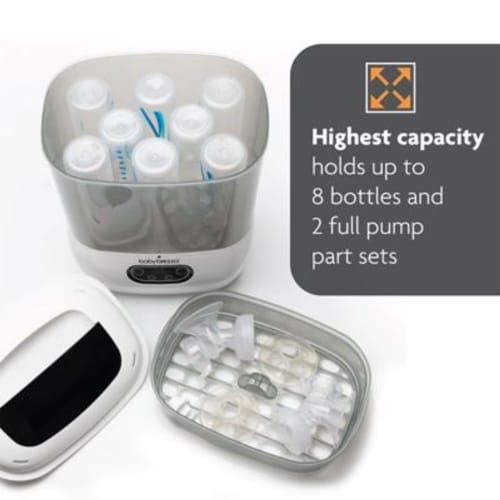 Baby Brezza Advanced One Step Sterilizer Dryer Perspective: right