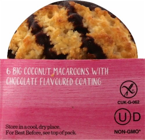 Mrs Crimble's Gluten Free Chocolate Coconut Macaroons Perspective: right