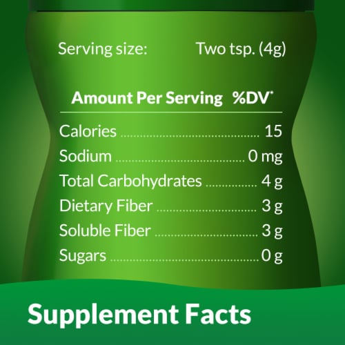 Benefiber Sugar Free Fiber Powder Supplement Perspective: right