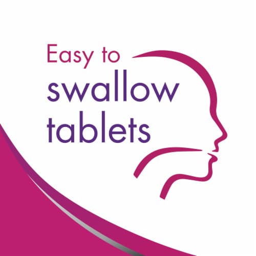 Slow Fe 45mg Iron Supplement for Iron Deficiency, Slow Release, Easy to Swallow Tablets Perspective: right