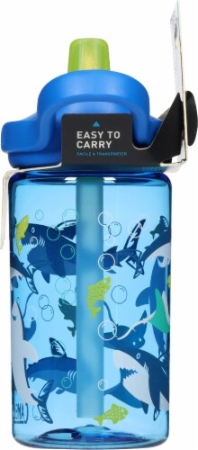 CamelBak® Eddy + Tritan Kids Water Bottle - Sharks and Rays Perspective: right