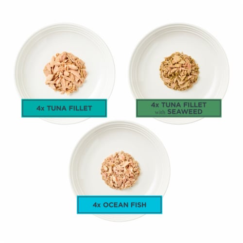 Reveal Grain Free Fish Cat Food Multipack Perspective: right