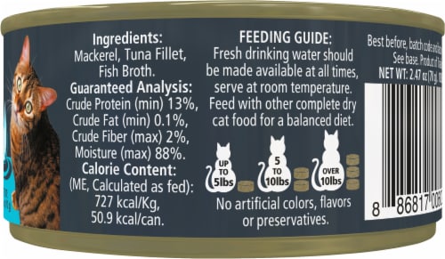 Reveal Ocean Fish Wet Cat Food Perspective: right