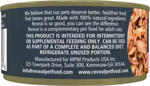 Reveal Grain Free Tuna Fillet With Salmon Wet Cat Food Perspective: right