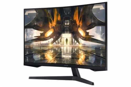 Samsung 32in Odyssey G55A Curved Monitor Perspective: right
