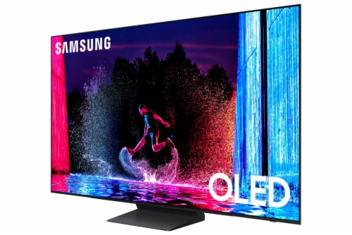 Samsung 55" OLED 4K HDR + Smart TV - 55S90D Perspective: right