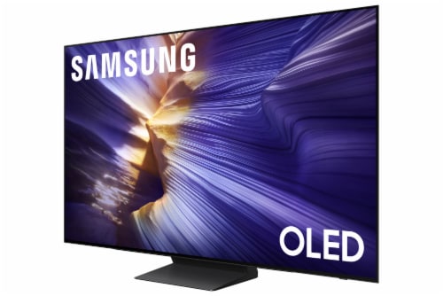 Samsung OLED 4K QN77S90F TV Perspective: right