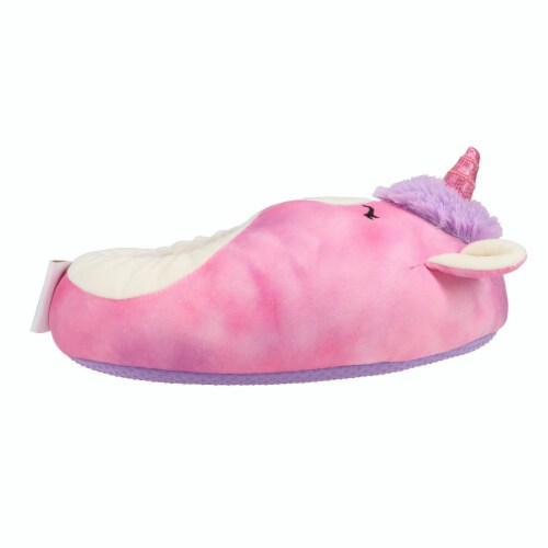 Squishmallows Lola Unicorn Girl's Slippers-XLarge Perspective: right