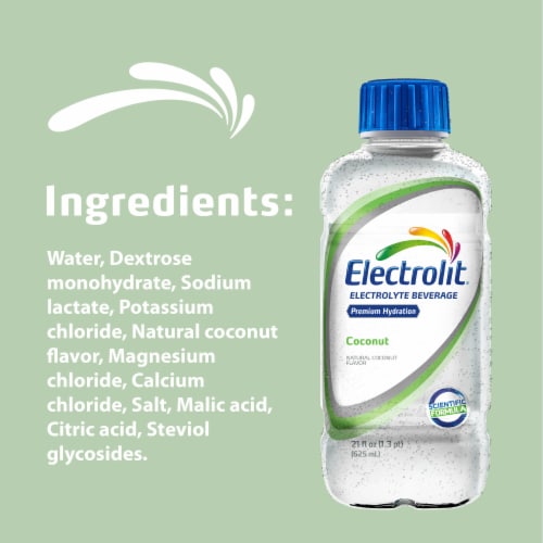 Electrolit™ Coconut Electrolyte Beverage Perspective: right
